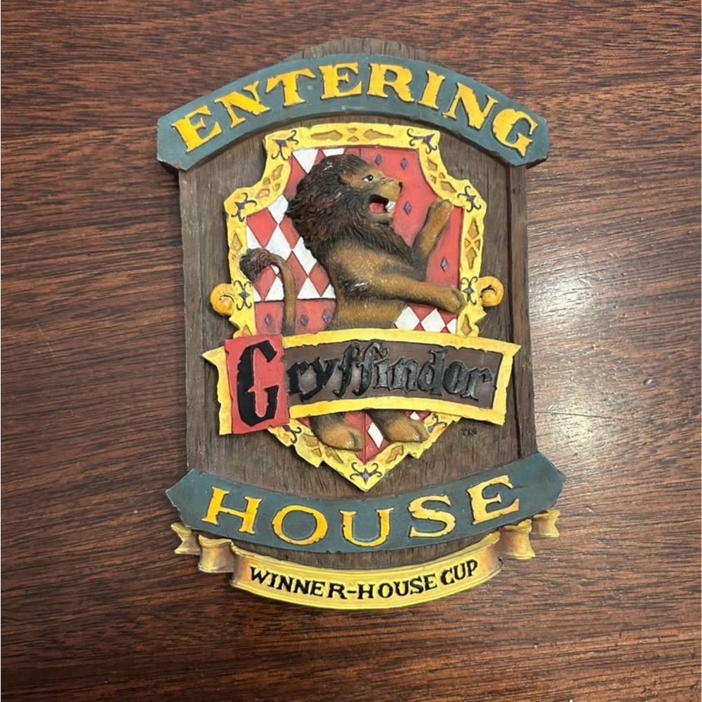 Gryffindor House Wall Plaque